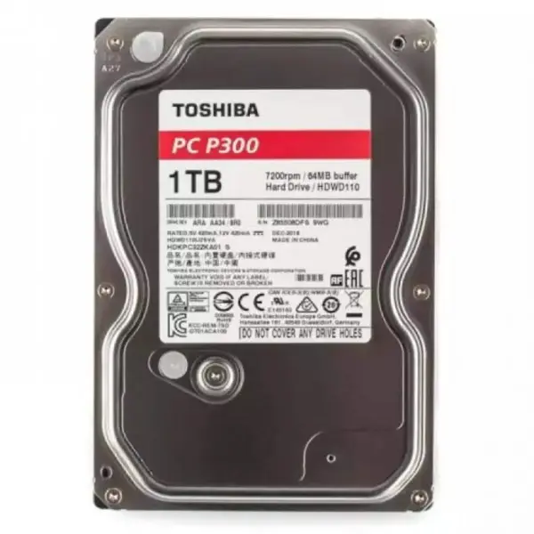 Toshiba 1TB SATA Hard Drive