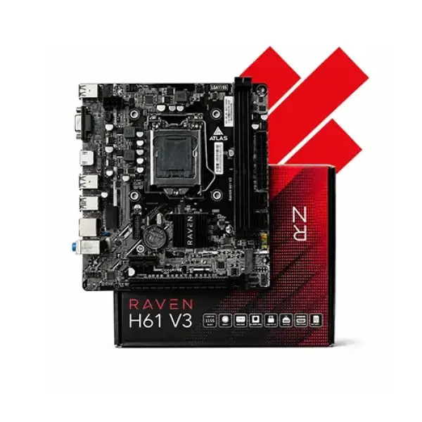 ATLAS RAVEN H61 V3 Motherboard