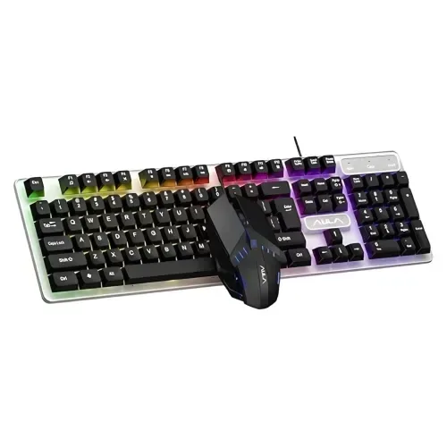 AULA F3061 RGB USB Wired Keyboard & Mouse Combo