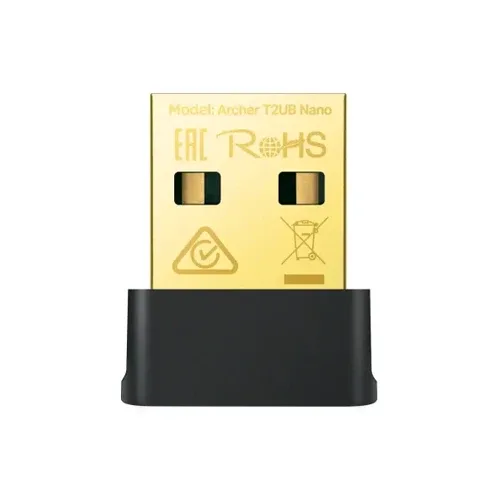 TP-Link Archer T2UB Nano AC600 Dual Band USB Wi-Fi & Bluetooth 4.2 Adapter